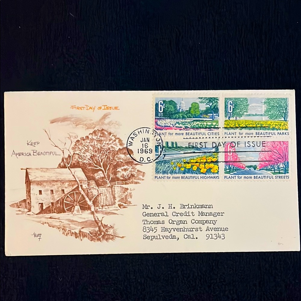 *3 Stamp Lots for $6* VTG First Day Cover with Stamps